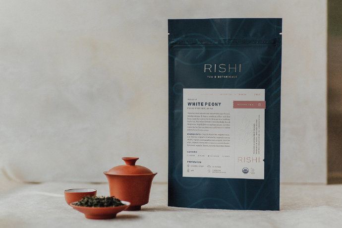 rishi tea & botanicals 茶品牌logo设计及包装设计