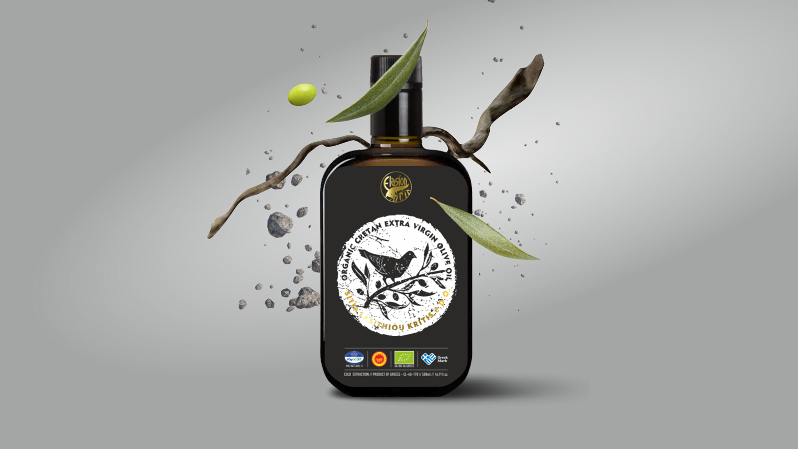 国际包装设计分享｜有机SITIA P.D.O.特级初榨橄榄油包装设计欣赏