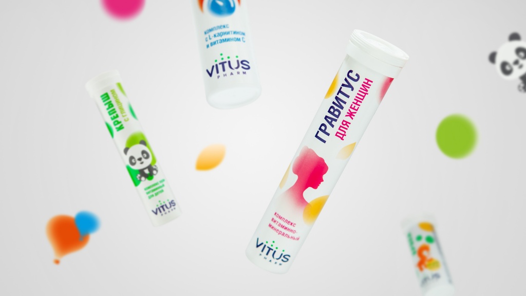 Vitus维生素包装设计#维生素品牌