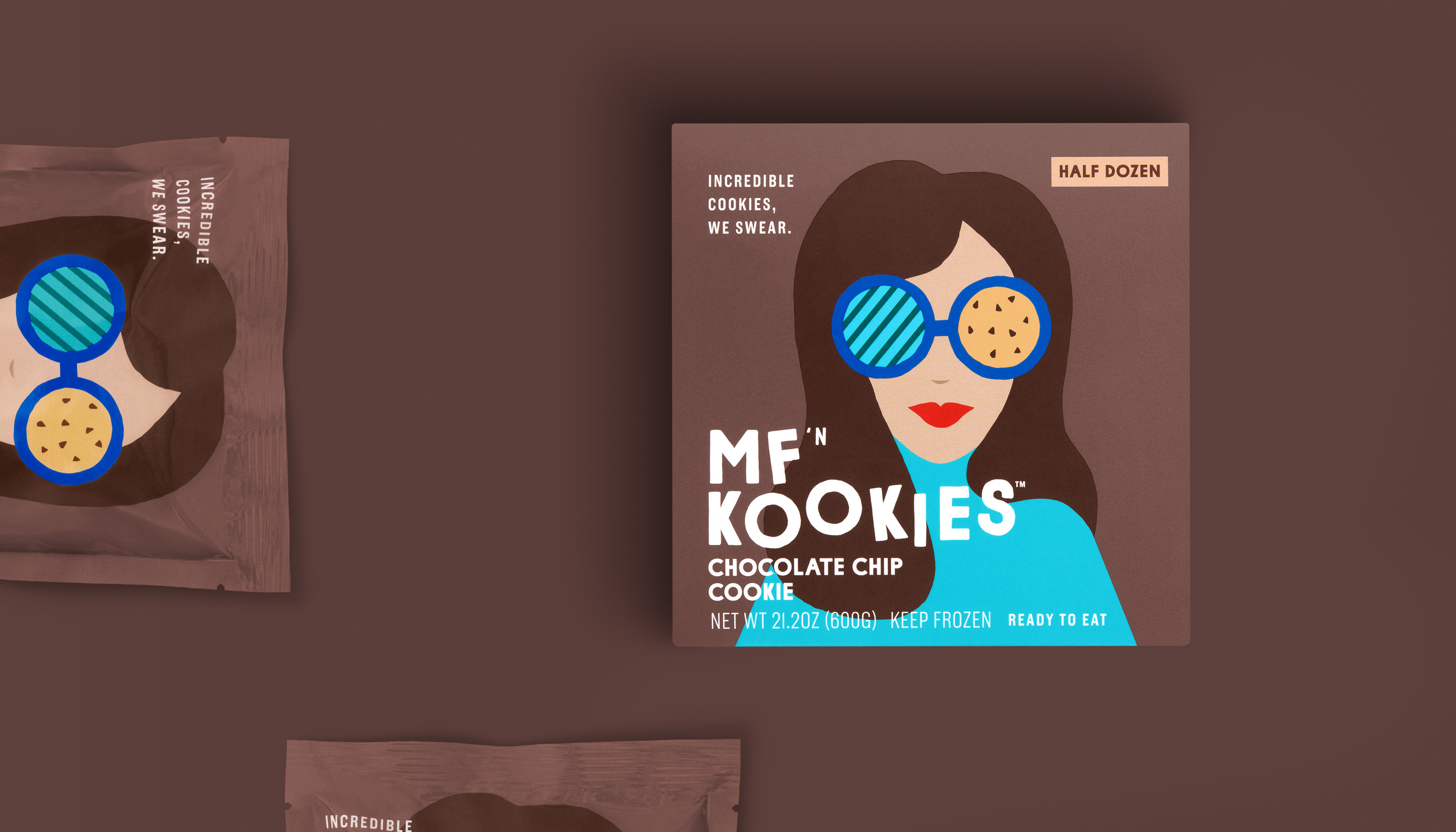 包装设计欣赏｜MF Kookies饼干包装创意