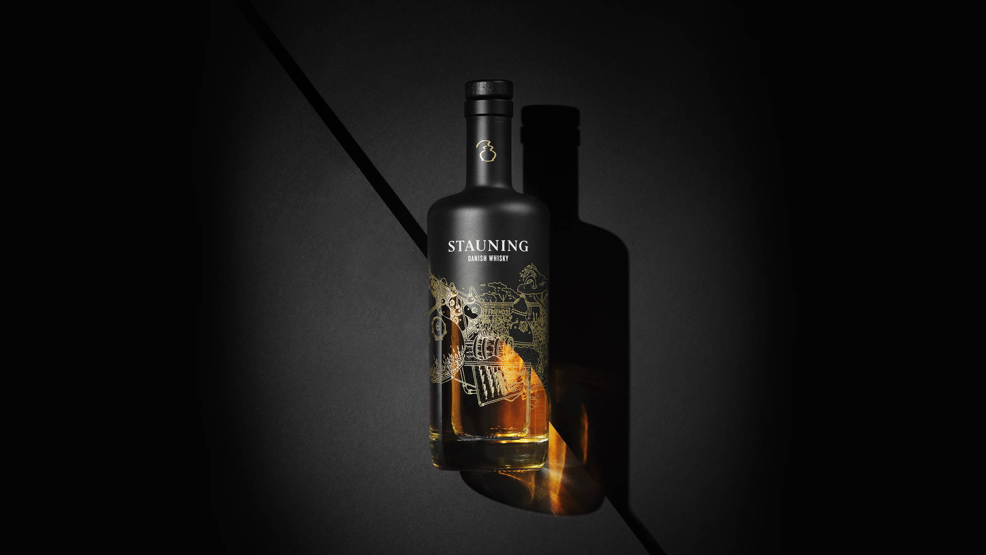 STAUNING DANISH WHISKY 威士忌酒包装设计