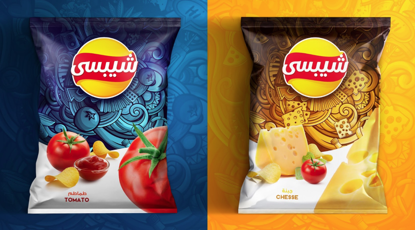 Mohamed Tarek包装设计欣赏|Chipsy休闲食品薯片包装设计