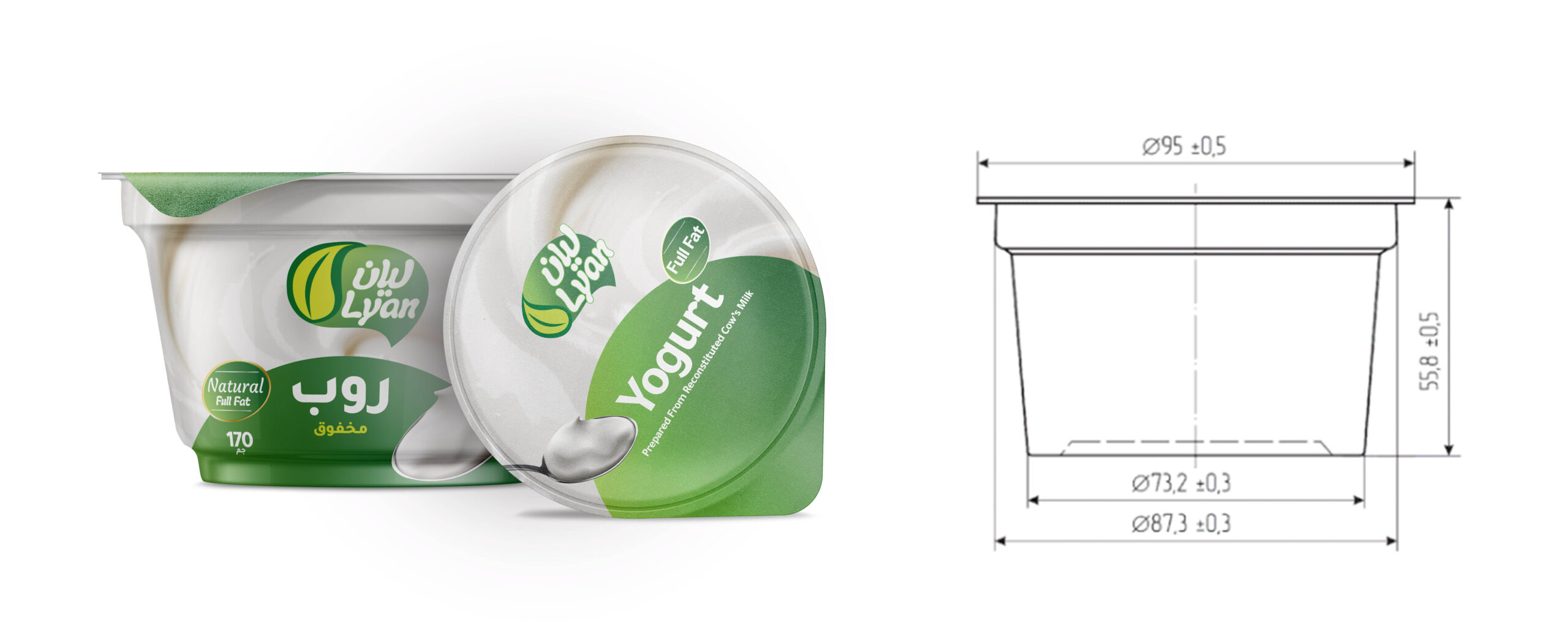 国际包装设计分享|Lyan 酸奶包装设计