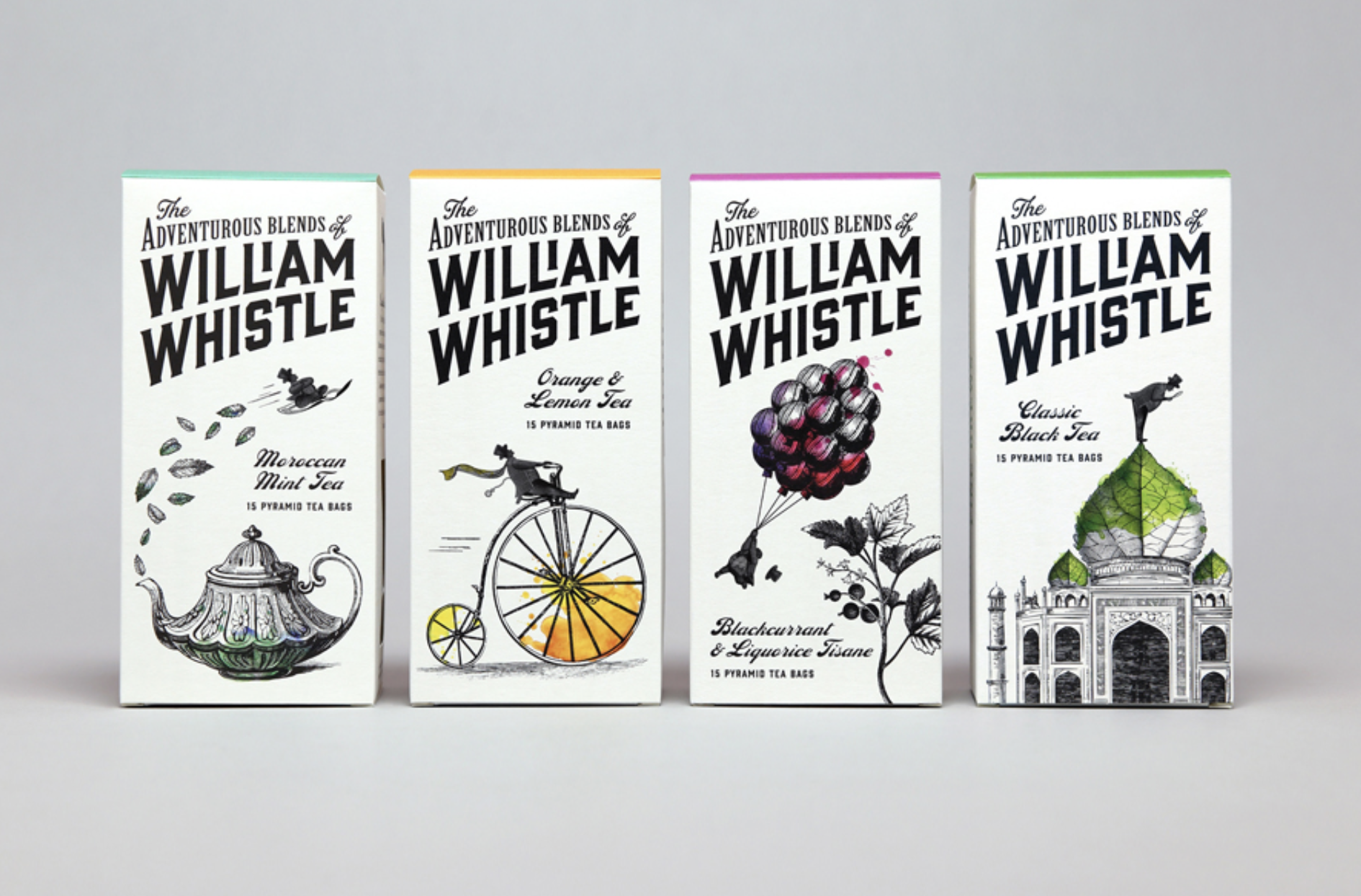 William whistle茶与咖啡品牌包装设计