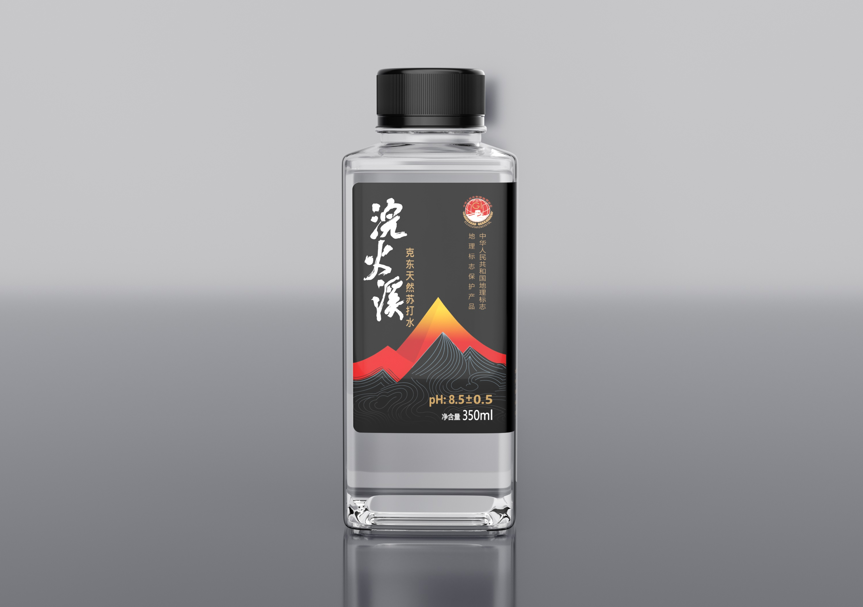 克东天然苏打水包装设计创意