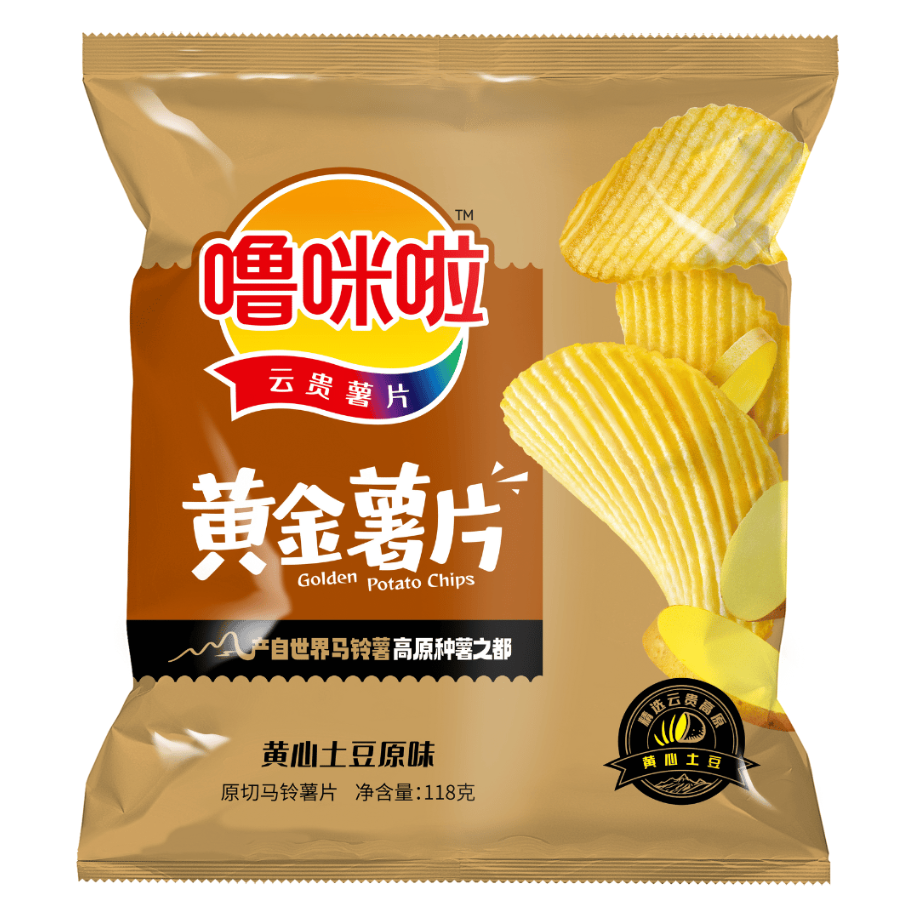 噜咪啦薯片包装设计