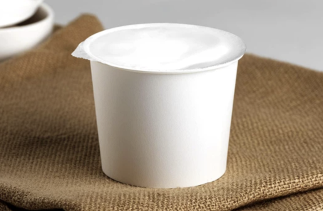 纸杯酸奶包装设计和乳制品的单面纸杯欣赏