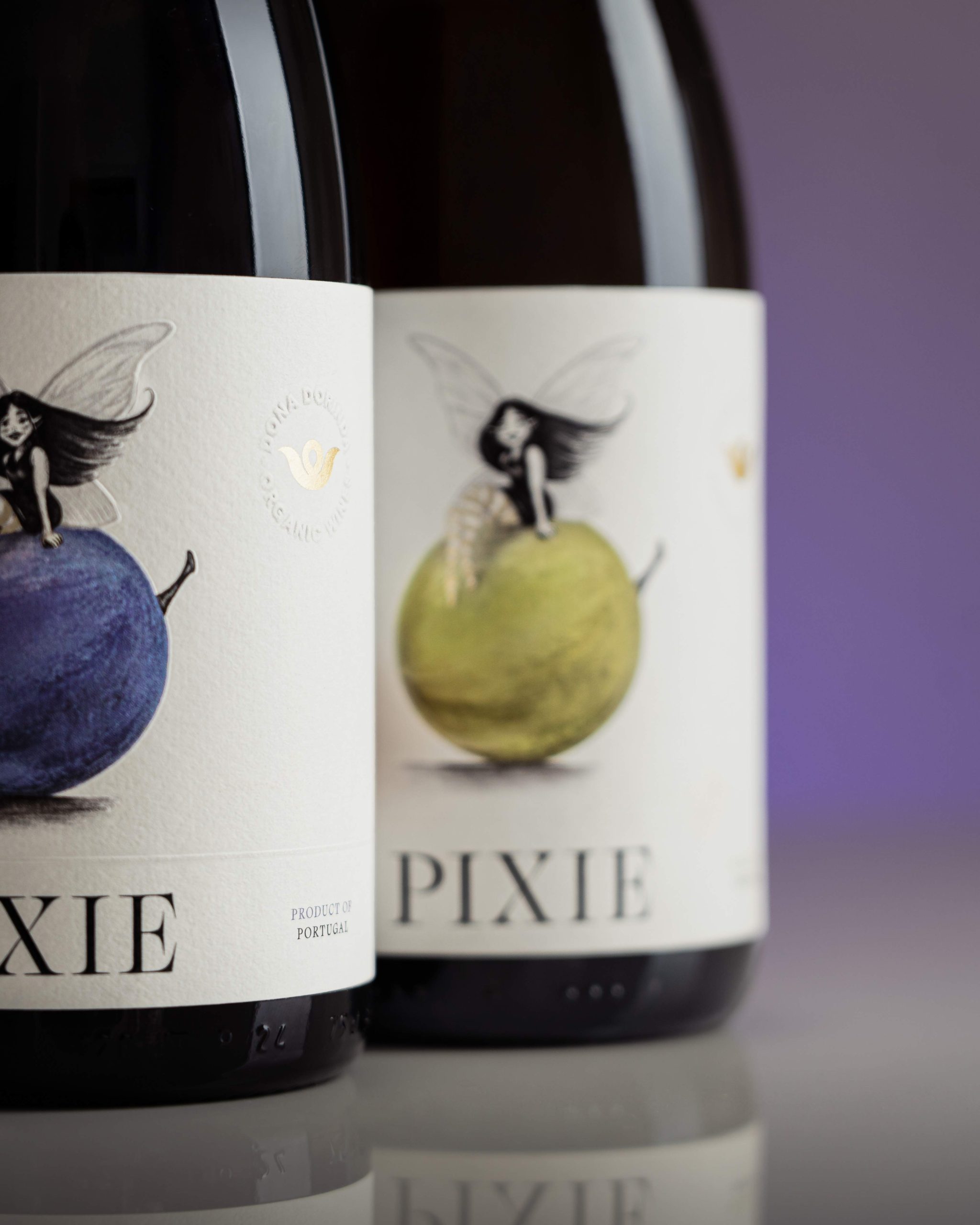 Pixie玫瑰葡萄酒‌包装设计欣赏学习