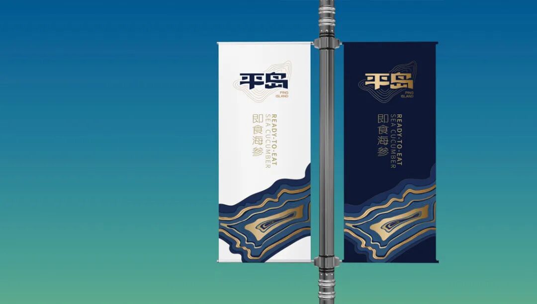 平岛即食海参品牌物料设计