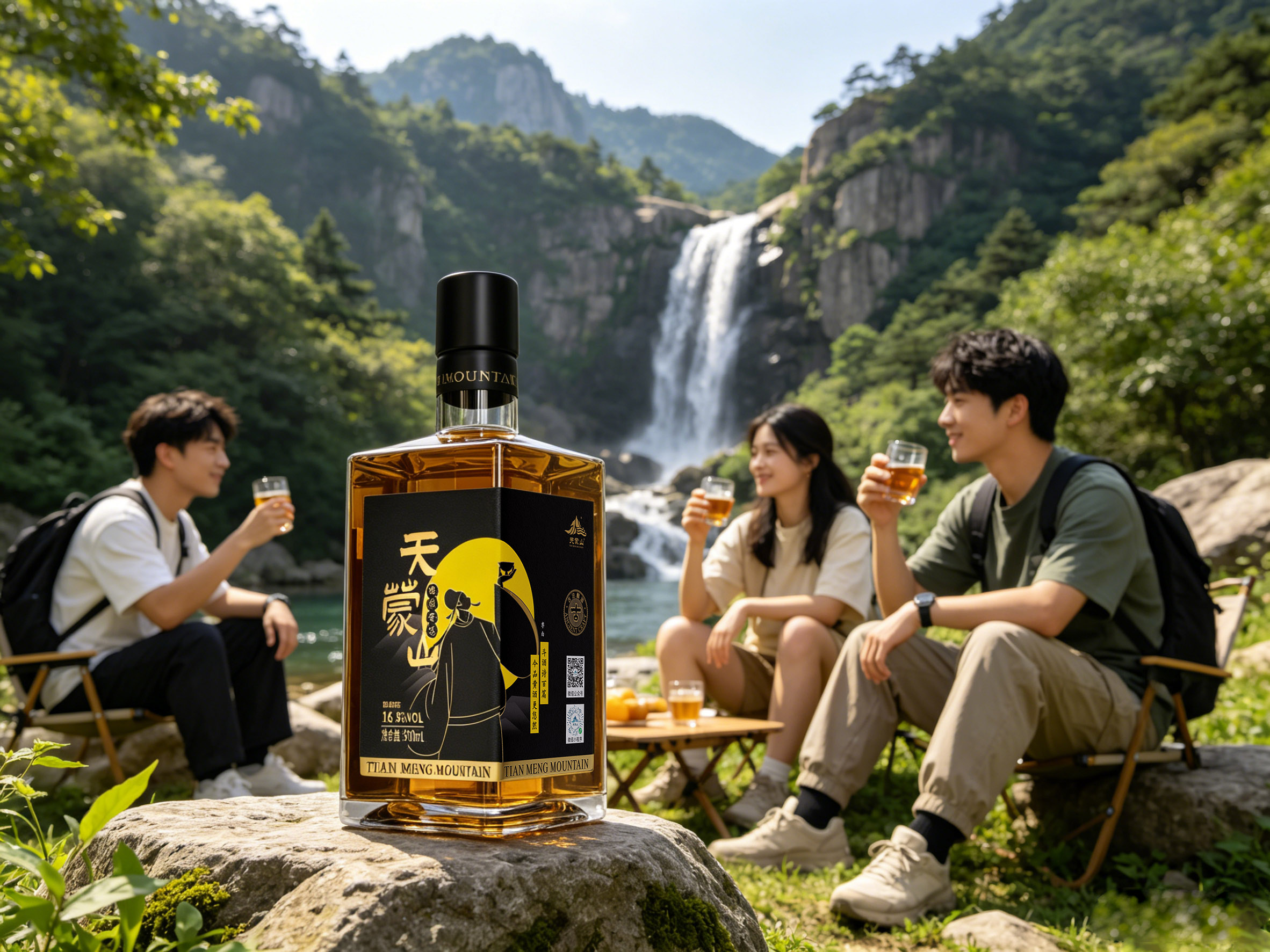 天蒙山黄酒包装设计原创(北京黄酒包装设计公司) 天蒙山黄酒包装设计原创(北京黄酒包装设计公司)